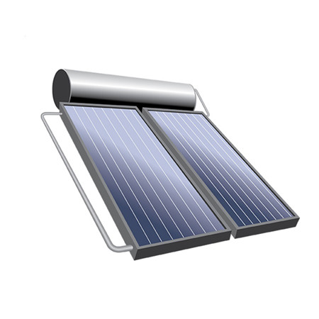 Gwresogyddion Dŵr Solar Rooftop System Pwysedd Compact (200L)